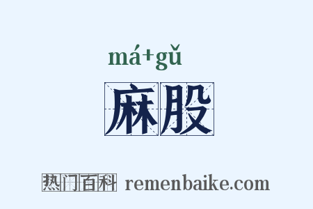 麻股是什么意思的图片